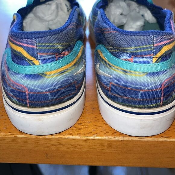 EXCELLENT CONDITION NIKE CANVAS SLIP ON VAN-LIKE SHOES WOMEN’S 9/EURO 40 - Picture 2 of 9